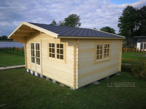Log cabin MONACO Plus 5x4 m (20m2)