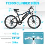 Electric Bike for Adults Climber - 48V 12Ah Battery 26" Ebike