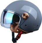BEON Open Face Motorcycle Helmet for Adults
