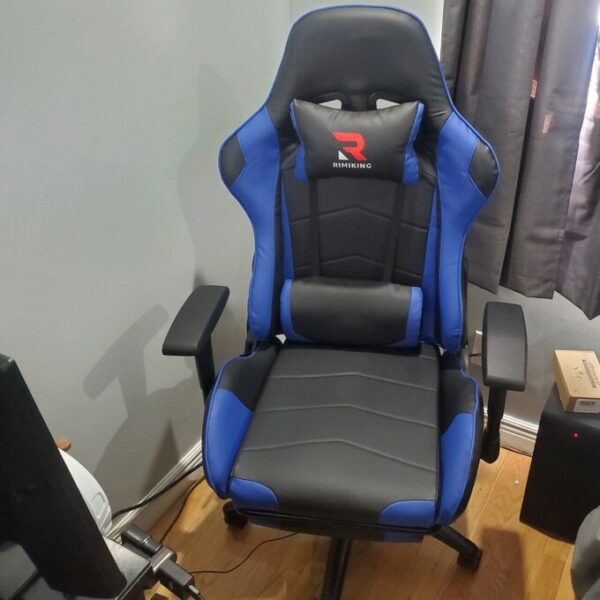 Big and Tall Ergonomic Gaming Chair 350lbs-Racing Style Desk