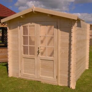 Shiba 8 ft. W x 8 ft. D Solid Wood Storage Shed