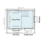 Mercia 7 x 5 ft. wooden double deck theater