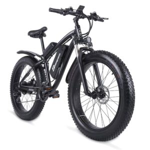26" Fat Tire Electric Bike 48V 1000W Motor Snow Electric Bicycle