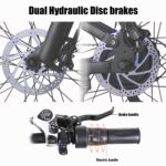 26" Fat Tire Electric Bike 48V 1000W Motor Snow Electric Bicycle