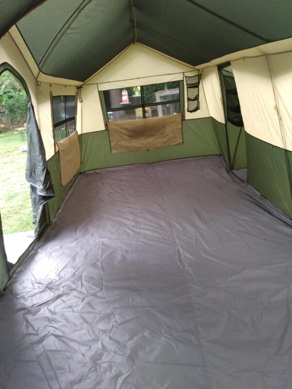 Spacious & Comfortable 12 Person Cabin Tent with 2 Closets