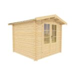 Shiba 8 ft. W x 8 ft. D Solid Wood Storage Shed