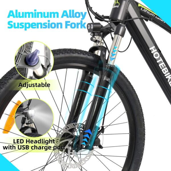 Electric Bike 26" Electric Mountain Bike 350W Ebike Alloy Bicycle