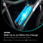 26" Electric Bike with 36V 12.5Ah Removable Lithium-Ion Battery