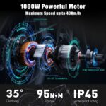 26" Fat Tire Electric Bike 48V 1000W Motor Snow Electric Bicycle