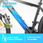 Electric Bike 26" Electric Mountain Bike 350W Ebike Alloy Bicycle
