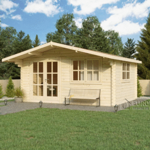 Log cabin MONACO Plus 5x4 m (20m2)