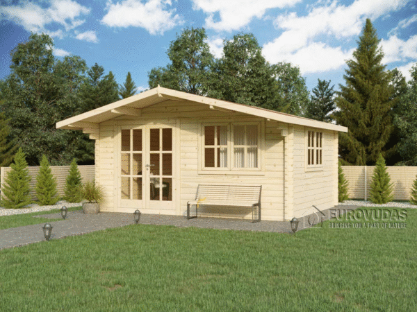 Log cabin MONACO Plus 5x4 m (20m2)