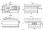 Log cabin MONACO Plus 5x4 m (20m2)