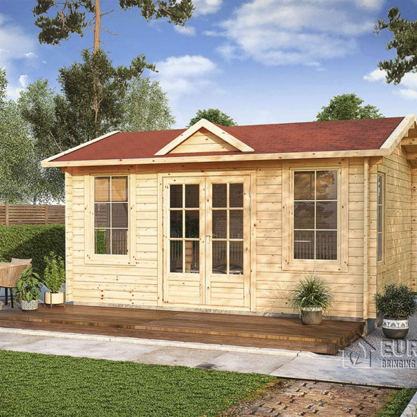 Log Cabin CLOCKHOUSE 4x3m