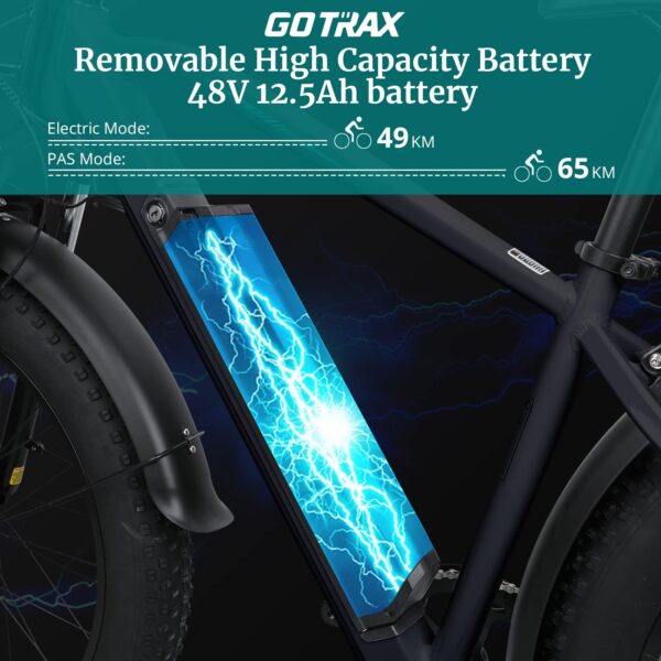 26" Electric Bike 4" Wide Fat Tire