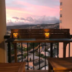 Bushnell Bar Set with Solid Wood Outer Material