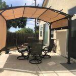 Meadow 11 Ft. W x 9.4 Ft. D Metal Pergola with Canopy