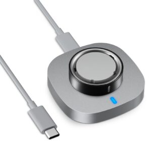 Charger Compatible with Aura-Ring 4 Size 7, Fast Charging Dock with USB-C Cable for Aura-Ring Accessories