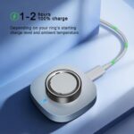 Charger Compatible with Aura-Ring 4 Size 7, Fast Charging Dock with USB-C Cable for Aura-Ring Accessories