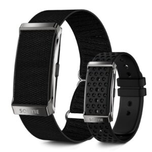 Smart Bracelet for Men Women, Health Activity Fitness Trackers, 24H Sleep Tracker, 24/7 Continuous Heart Rate/Blood Pressure/HRV/Stress Monitor, 170+ Sports Modes Smart Wristband with Free APP 2 Bands