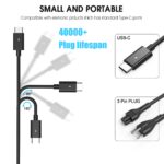 130W USB C Laptop Charger Compatible with Dell Precision 5530 5550 5560 5570 5750 5760 5770,Latitude 5401 5411 5501 5511 5520,XPS 15 17 9575 9500 9700 DA130PM170 HA130PM170 0K00F5 Computer Power Cord